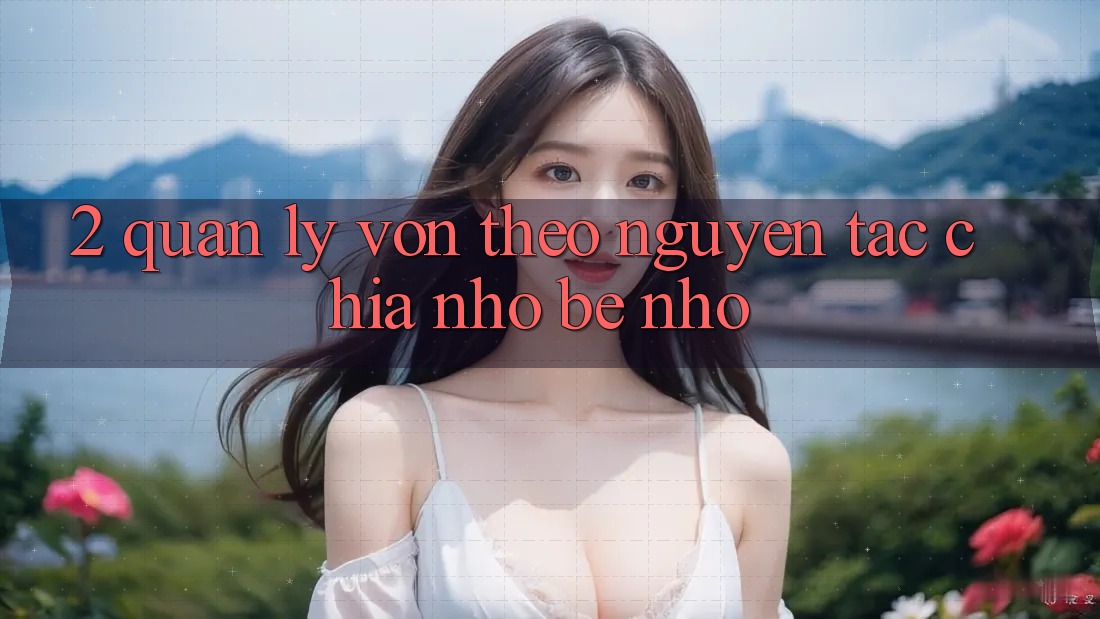 2. Quản Lý Vốn Theo Nguyên Tắc Chia Nhỏ bé nhỏ