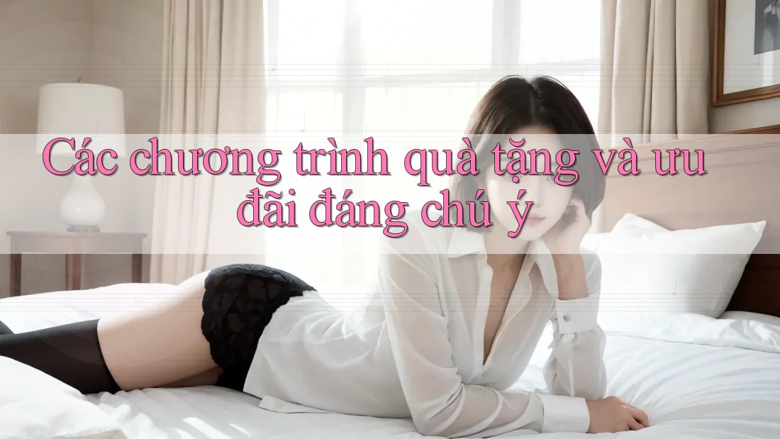 Các chương trình quà tặng và ưu đãi đáng chú ý Các chương trình quà tặng và ưu đãi đáng chú ý