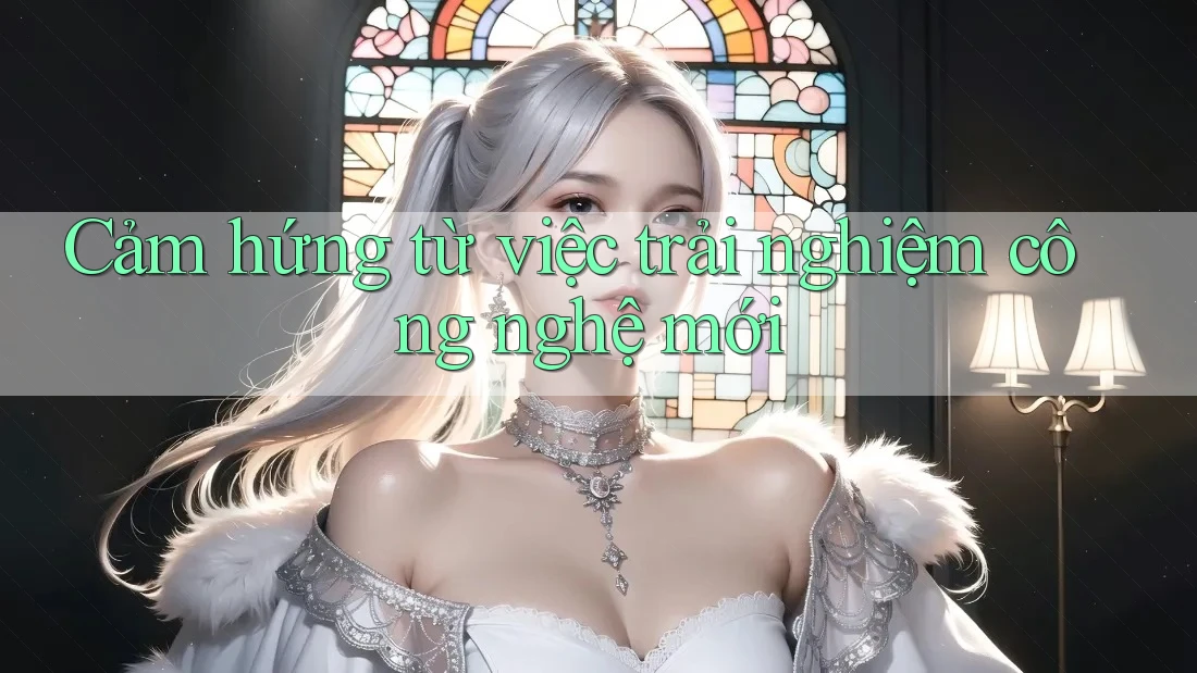 Cảm hứng từ việc trải nghiệm công nghệ mới