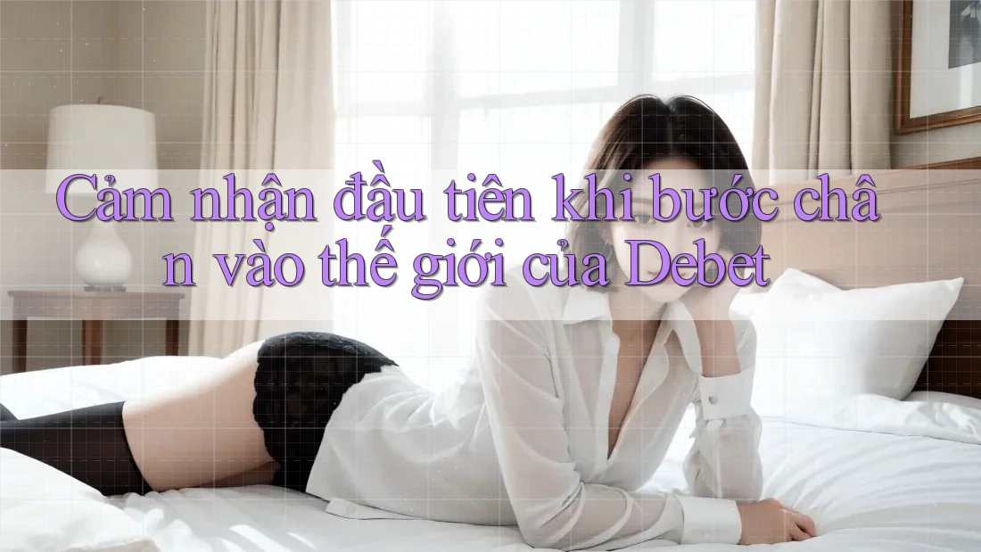 Cảm nhận đầu tiên khi bước chân vào thế giới của Debet Cảm nhận đầu tiên khi bước chân vào thế giới của Debet