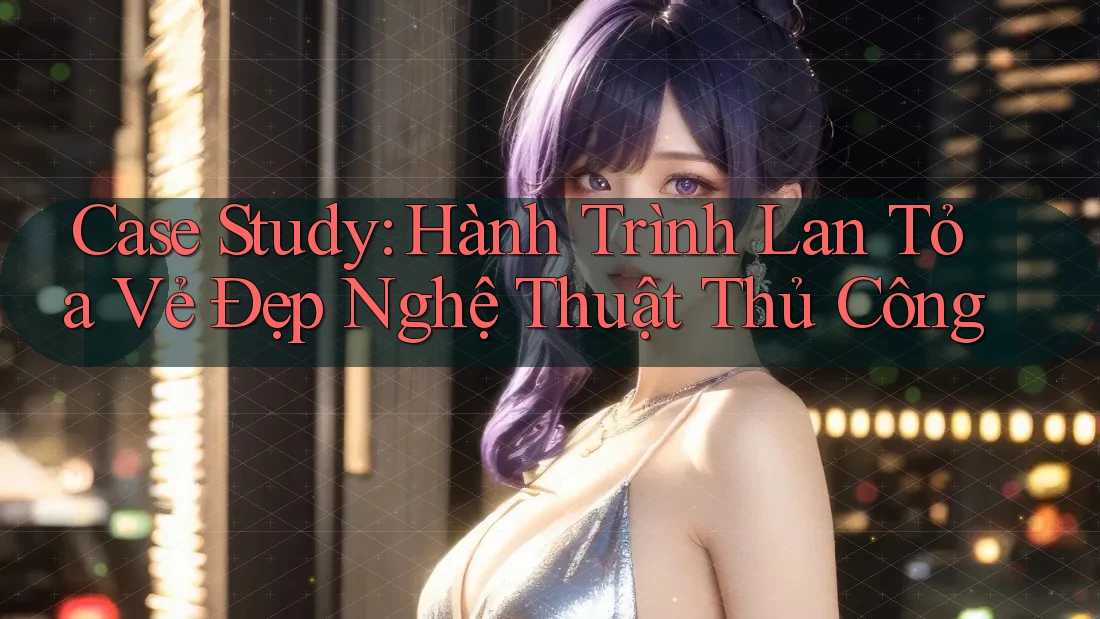 Case Study: Hành Trình Lan Tỏa Vẻ Đẹp Nghệ Thuật Thủ Công Case Study: Hành Trình Lan Tỏa Vẻ Đẹp Nghệ Thuật Thủ Công