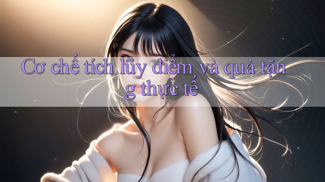 Cơ chế tích lũy điểm và quà tặng thực tế