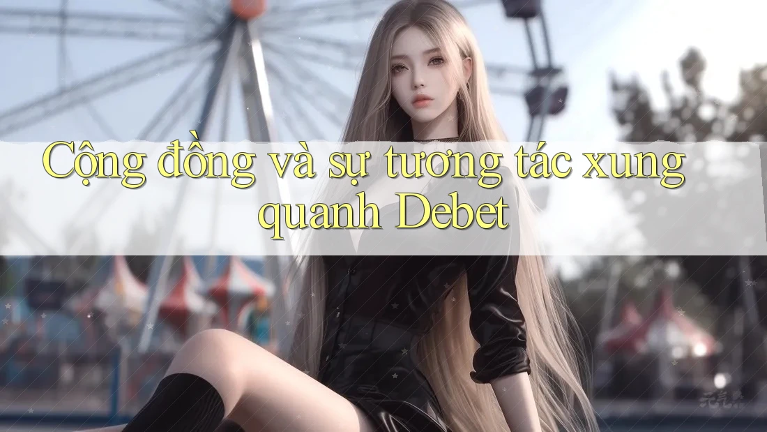 Cộng đồng và sự tương tác xung quanh Debet Cộng đồng và sự tương tác xung quanh Debet