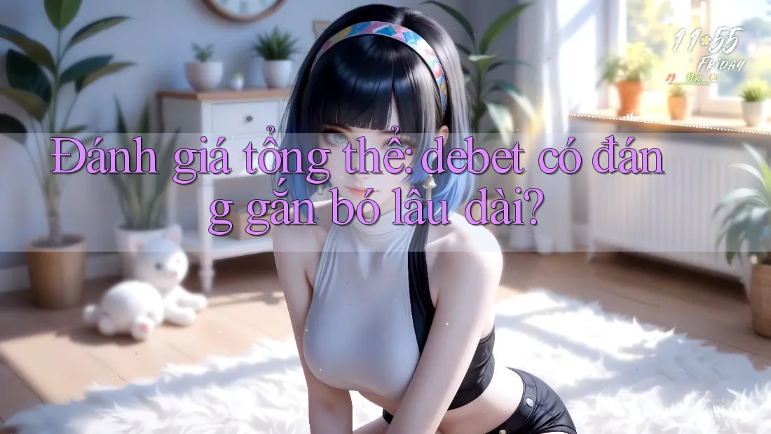 Đánh giá tổng thể: debet có đáng gắn bó lâu dài? Đánh giá tổng thể: debet có đáng gắn bó lâu dài?