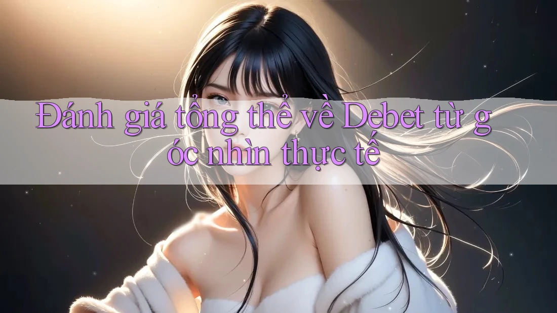 Đánh giá tổng thể về Debet từ góc nhìn thực tế Đánh giá tổng thể về Debet từ góc nhìn thực tế