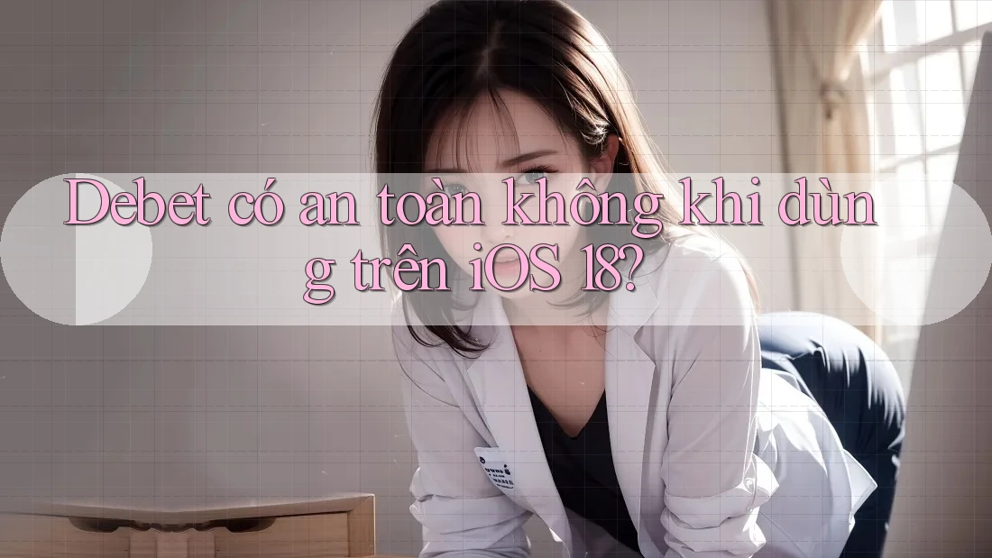 Debet có an toàn không khi dùng trên iOS 18?