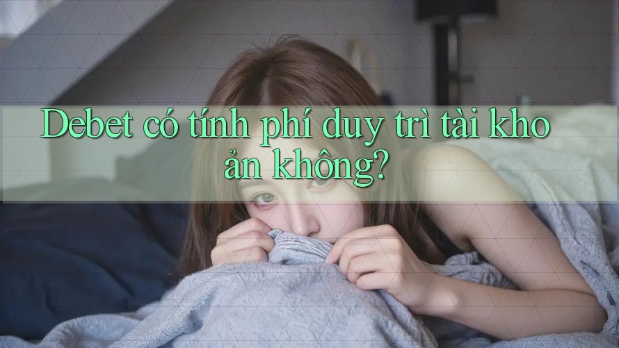 Debet có tính phí duy trì tài khoản không? Debet có tính phí duy trì tài khoản không?