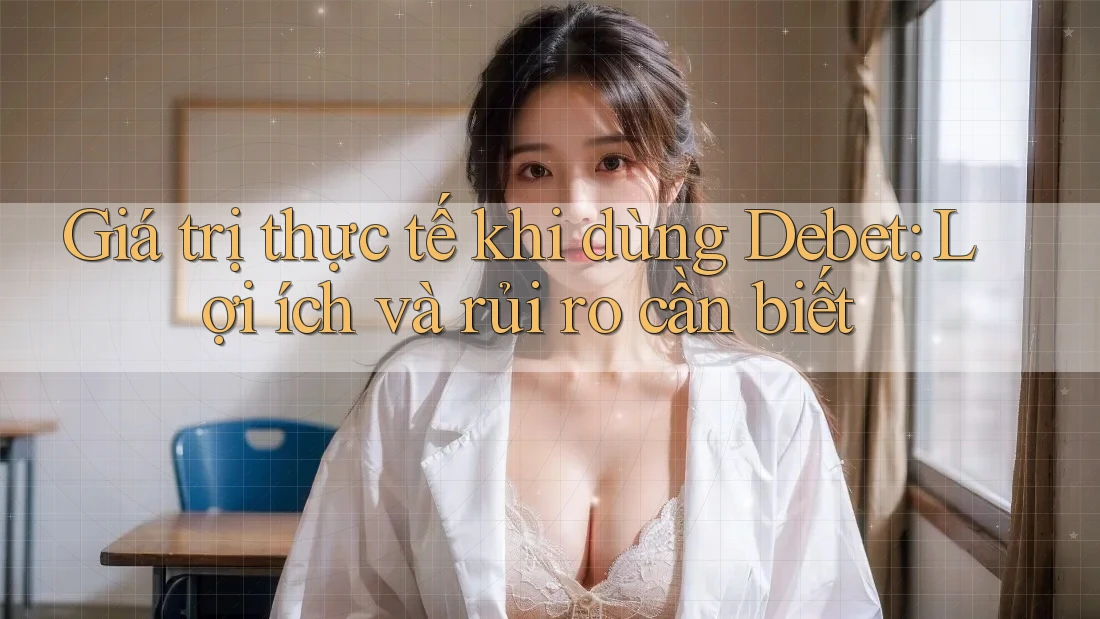 Giá trị thực tế khi dùng Debet: Lợi ích và rủi ro cần biết Giá trị thực tế khi dùng Debet: Lợi ích và rủi ro cần biết