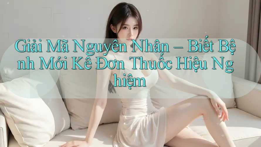 Giải Mã Nguyên Nhân – Biết Bệnh Mới Kê Đơn Thuốc Hiệu Nghiệm Giải Mã Nguyên Nhân – Biết Bệnh Mới Kê Đơn Thuốc Hiệu Nghiệm