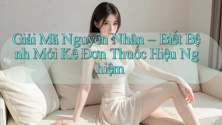 Giải Mã Nguyên Nhân – Biết Bệnh Mới Kê Đơn Thuốc Hiệu Nghiệm Giải Mã Nguyên Nhân – Biết Bệnh Mới Kê Đơn Thuốc Hiệu Nghiệm