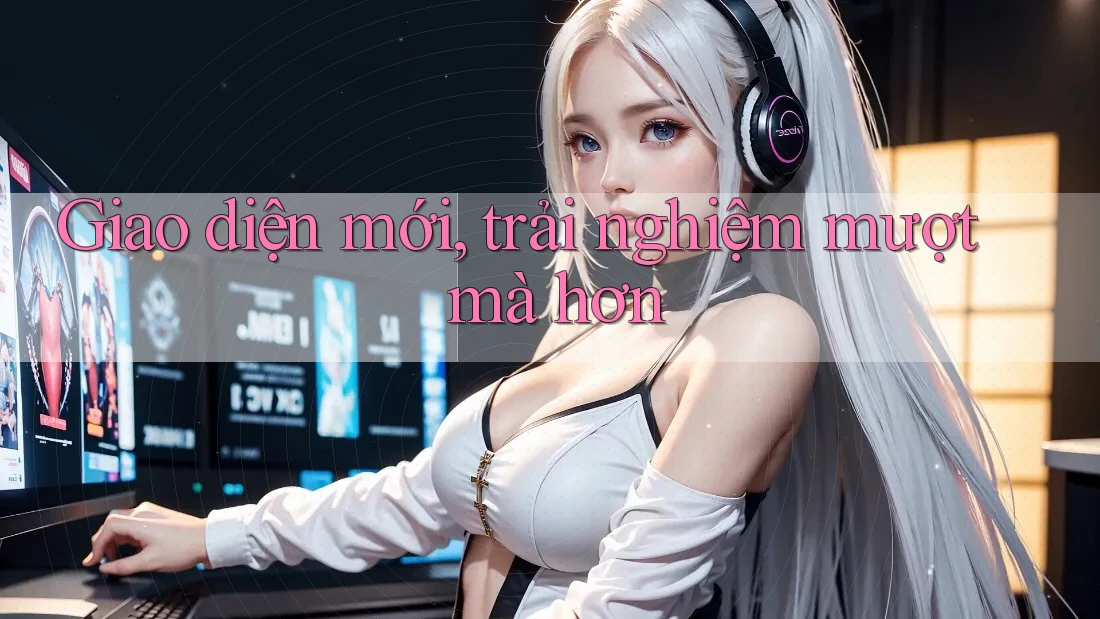 Giao diện mới, trải nghiệm mượt mà hơn