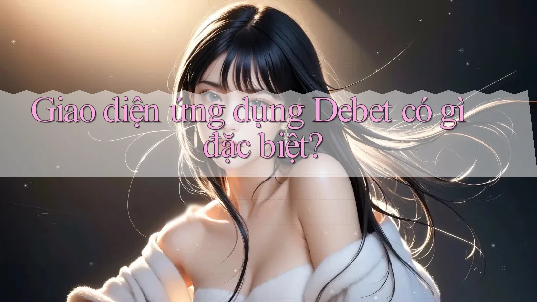 Giao diện ứng dụng Debet có gì đặc biệt? Giao diện ứng dụng Debet có gì đặc biệt?