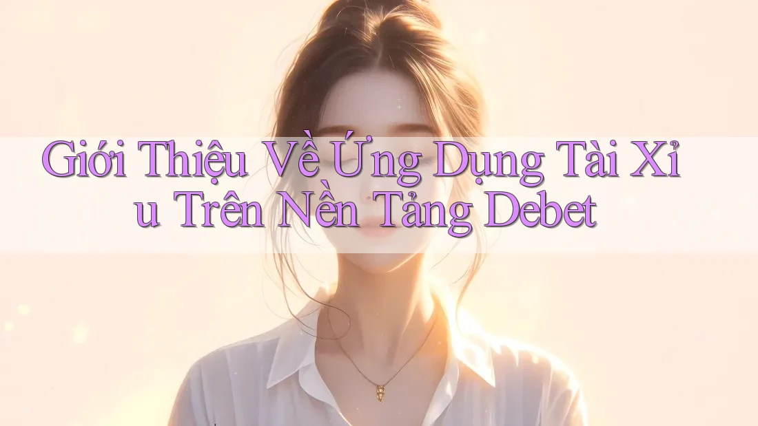 Giới Thiệu Về Ứng Dụng Tài Xỉu Trên Nền Tảng Debet Giới Thiệu Về Ứng Dụng Tài Xỉu Trên Nền Tảng Debet