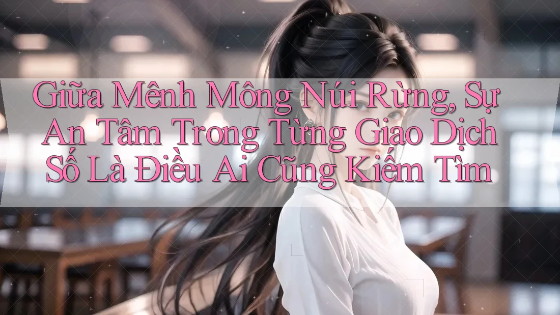 Giữa Mênh Mông Núi Rừng, Sự An Tâm Trong Từng Giao Dịch Số Là Điều Ai Cũng Kiếm Tìm Giữa Mênh Mông Núi Rừng, Sự An Tâm Trong Từng Giao Dịch Số Là Điều Ai Cũng Kiếm Tìm