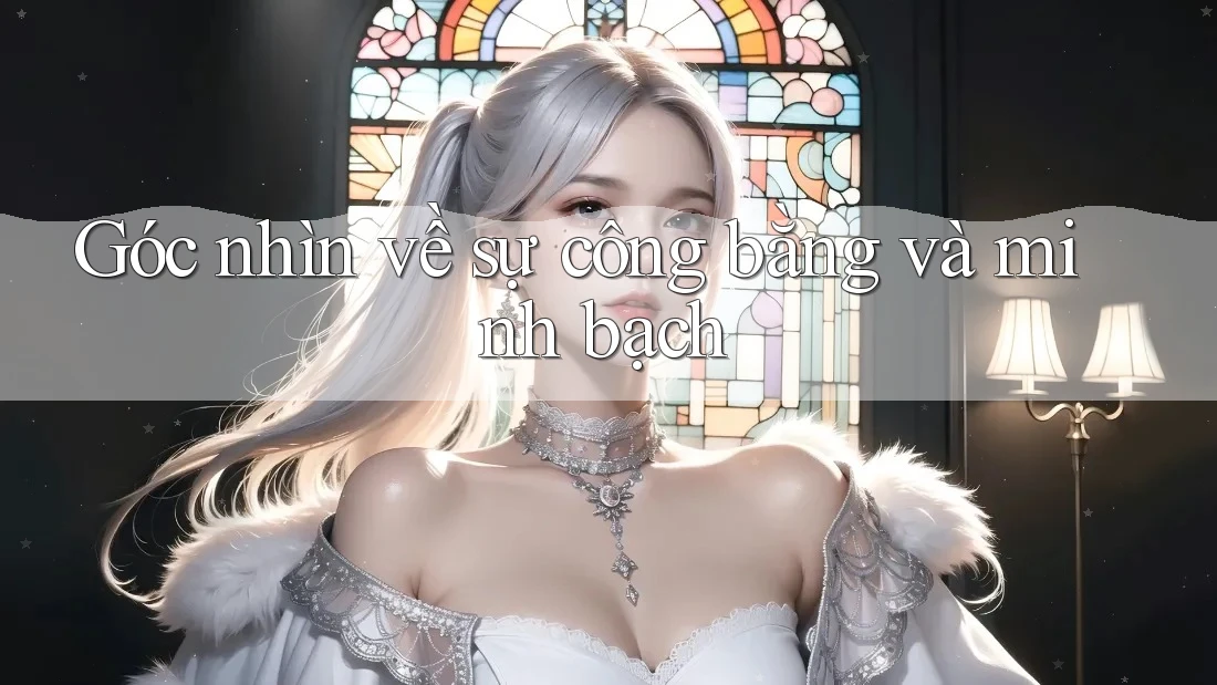 Góc nhìn về sự công bằng và minh bạch Góc nhìn về sự công bằng và minh bạch