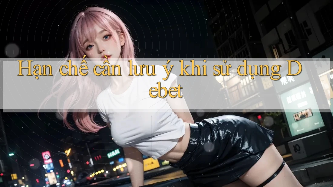 Hạn chế cần lưu ý khi sử dụng Debet Hạn chế cần lưu ý khi sử dụng Debet