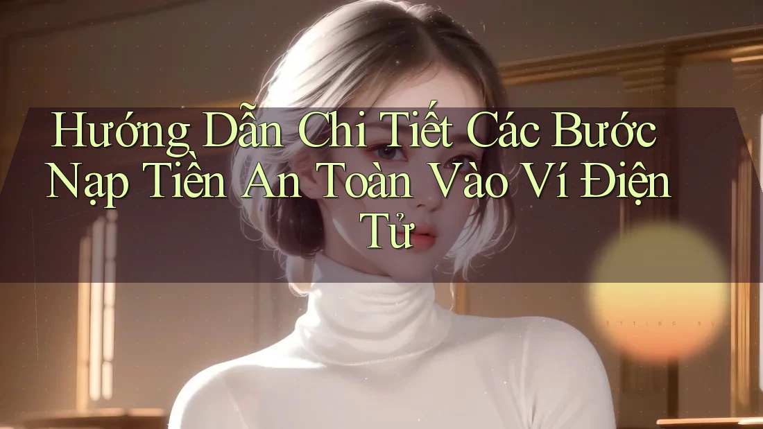 Hướng Dẫn Chi Tiết Các Bước Nạp Tiền An Toàn Vào Ví Điện Tử Hướng Dẫn Chi Tiết Các Bước Nạp Tiền An Toàn Vào Ví Điện Tử
