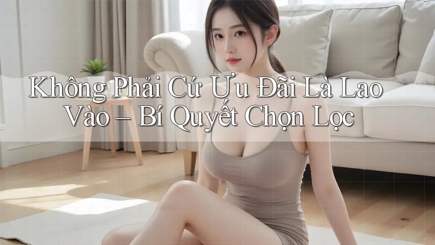 Không Phải Cứ Ưu Đãi Là Lao Vào – Bí Quyết Chọn Lọc Không Phải Cứ Ưu Đãi Là Lao Vào – Bí Quyết Chọn Lọc