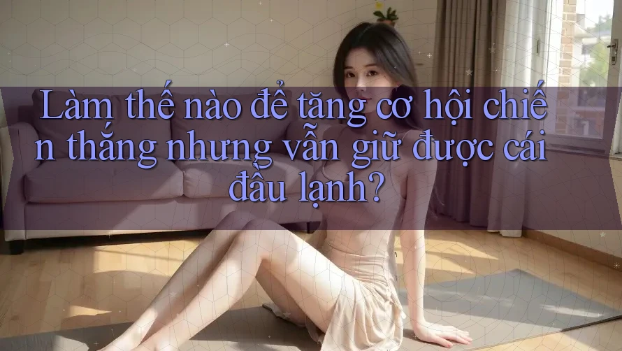 Làm thế nào để tăng cơ hội chiến thắng nhưng vẫn giữ được cái đầu lạnh? Làm thế nào để tăng cơ hội chiến thắng nhưng vẫn giữ được cái đầu lạnh?