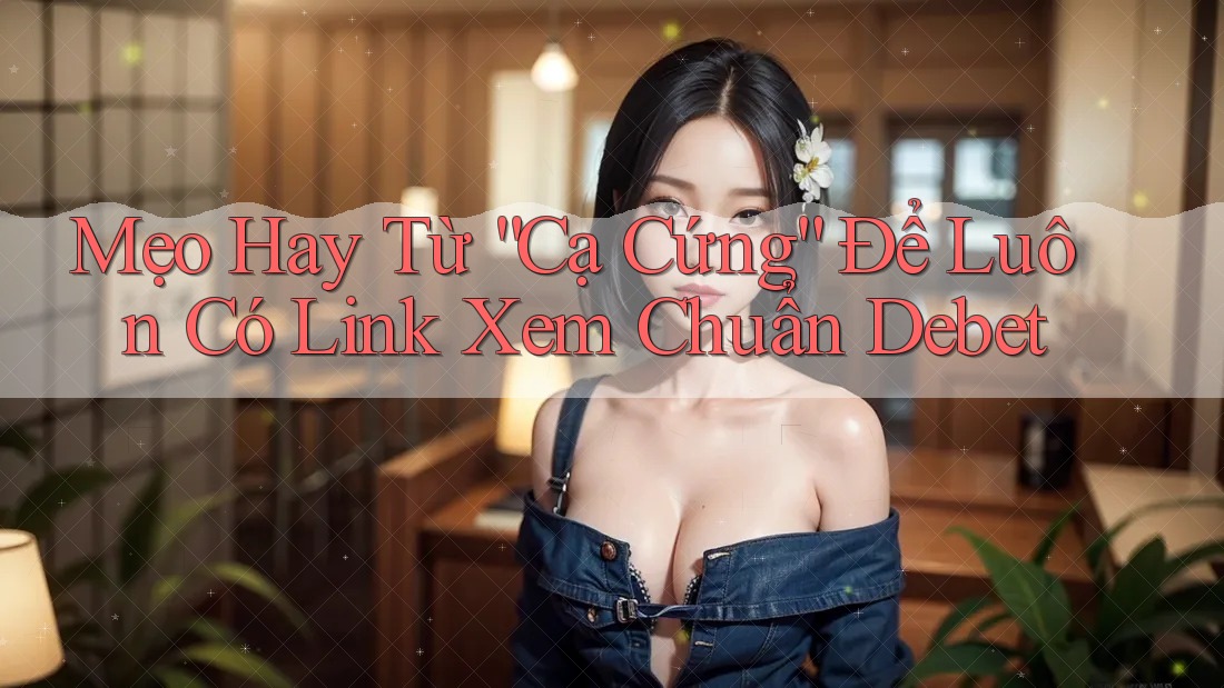 Mẹo Hay Từ “Cạ Cứng” Để Luôn Có Link Xem Chuẩn Debet Mẹo Hay Từ “Cạ Cứng” Để Luôn Có Link Xem Chuẩn Debet