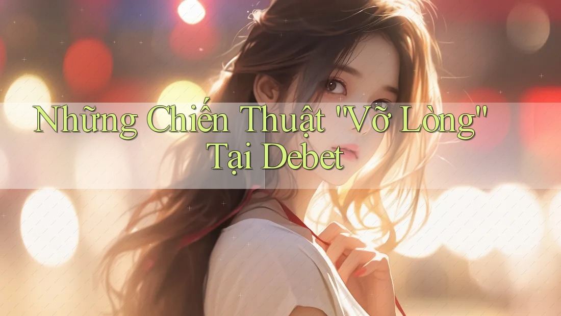 Những Chiến Thuật “Vỡ Lòng” Tại Debet Những Chiến Thuật “Vỡ Lòng” Tại Debet