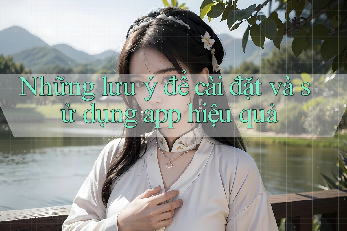 Những lưu ý để cài đặt và sử dụng app hiệu quả Những lưu ý để cài đặt và sử dụng app hiệu quả