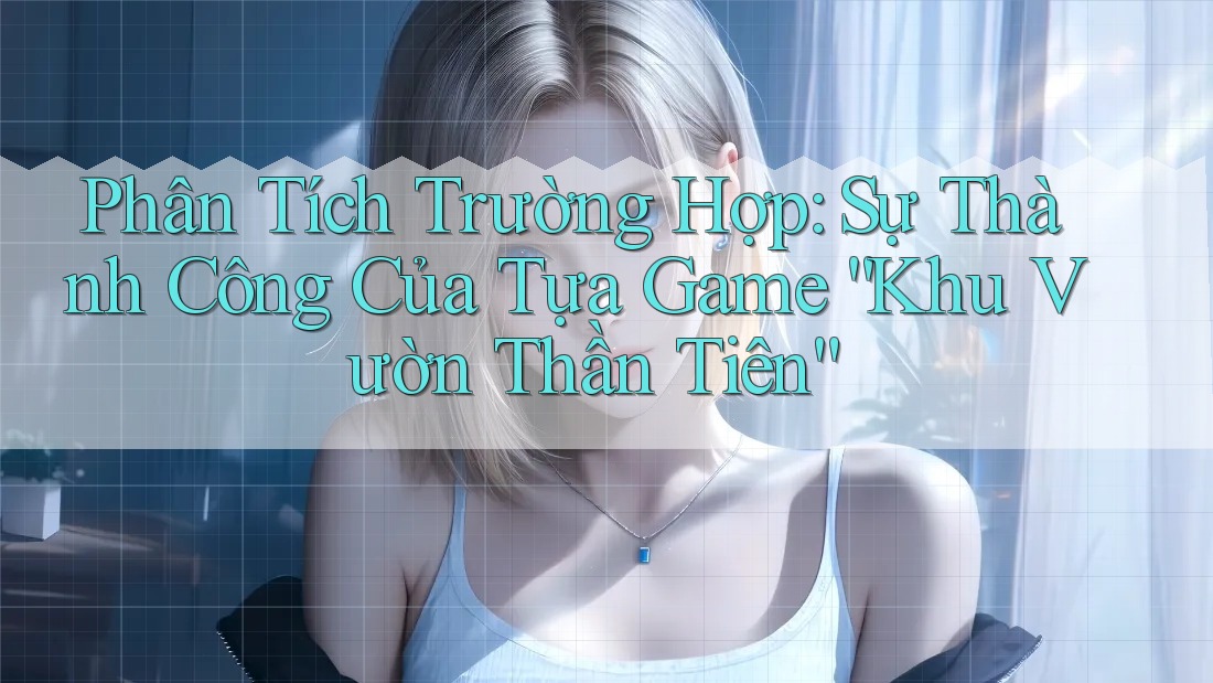 Phân Tích Trường Hợp: Sự Thành Công Của Tựa Game “Khu Vườn Thần Tiên” Phân Tích Trường Hợp: Sự Thành Công Của Tựa Game “Khu Vườn Thần Tiên”
