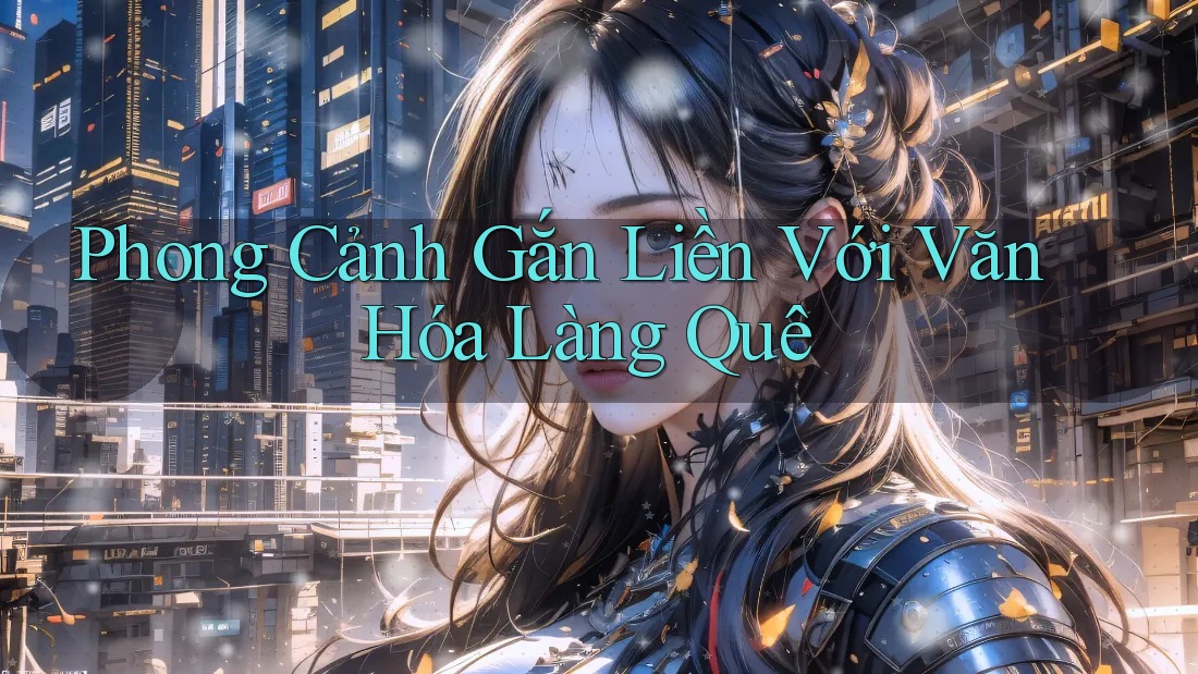 Phong Cảnh Gắn Liền Với Văn Hóa Làng Quê Phong Cảnh Gắn Liền Với Văn Hóa Làng Quê