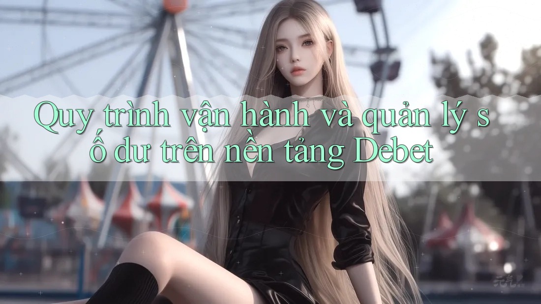 Quy trình vận hành và quản lý số dư trên nền tảng Debet Quy trình vận hành và quản lý số dư trên nền tảng Debet