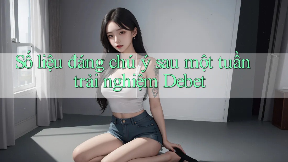 Số liệu đáng chú ý sau một tuần trải nghiệm Debet