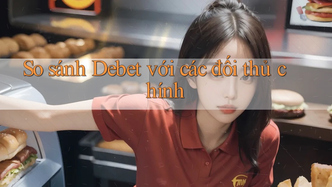 So sánh Debet với các đối thủ chính So sánh Debet với các đối thủ chính