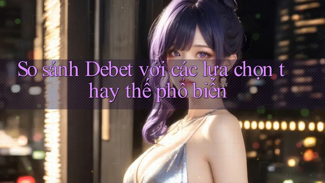 So sánh Debet với các lựa chọn thay thế phổ biến