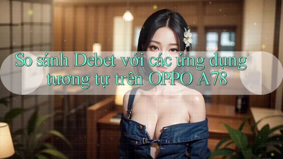 So sánh Debet với các ứng dụng tương tự trên OPPO A78 So sánh Debet với các ứng dụng tương tự trên OPPO A78