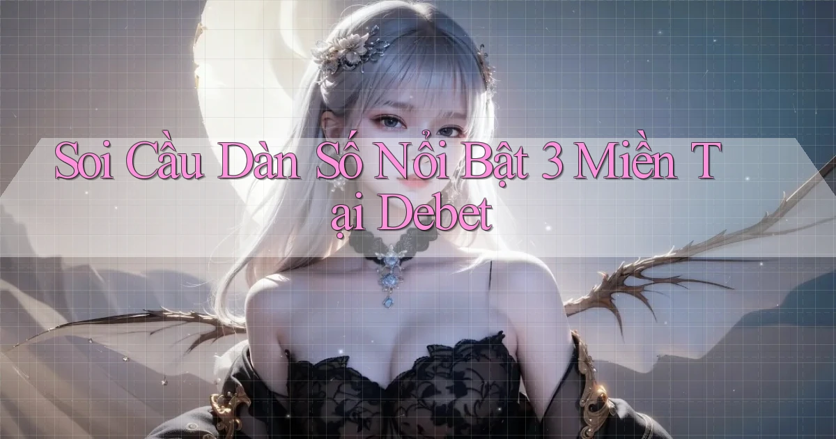 soi cầu dàn số nổi bật 3 miền tại debet