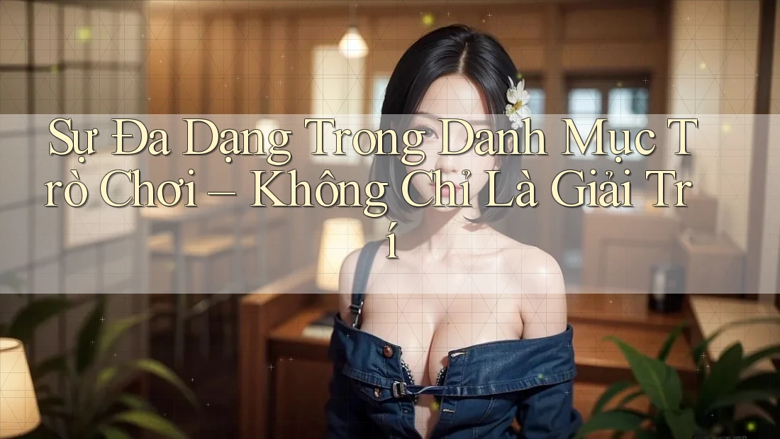 Sự Đa Dạng Trong Danh Mục Trò Chơi – Không Chỉ Là Giải Trí Sự Đa Dạng Trong Danh Mục Trò Chơi – Không Chỉ Là Giải Trí