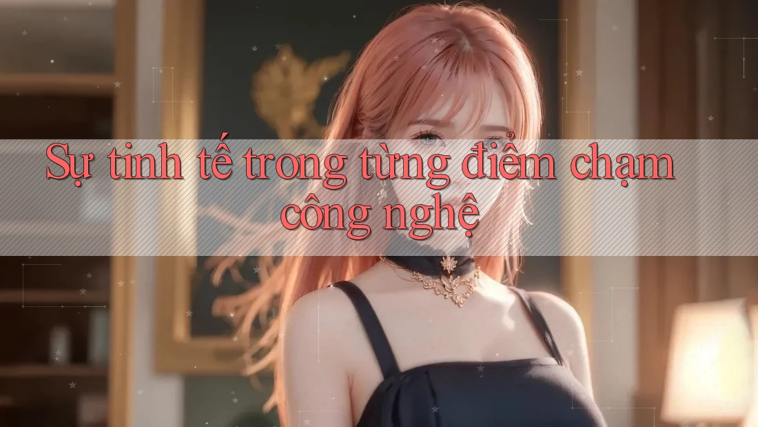 Sự tinh tế trong từng điểm chạm công nghệ Sự tinh tế trong từng điểm chạm công nghệ