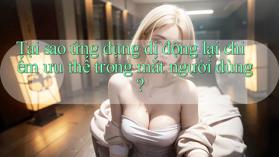 Tại sao ứng dụng di động lại chiếm ưu thế trong mắt người dùng? Tại sao ứng dụng di động lại chiếm ưu thế trong mắt người dùng?