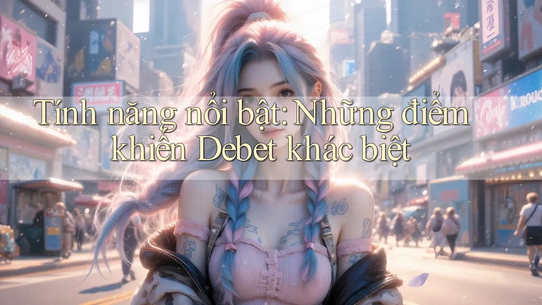Tính năng nổi bật: Những điểm khiến Debet khác biệt Tính năng nổi bật: Những điểm khiến Debet khác biệt