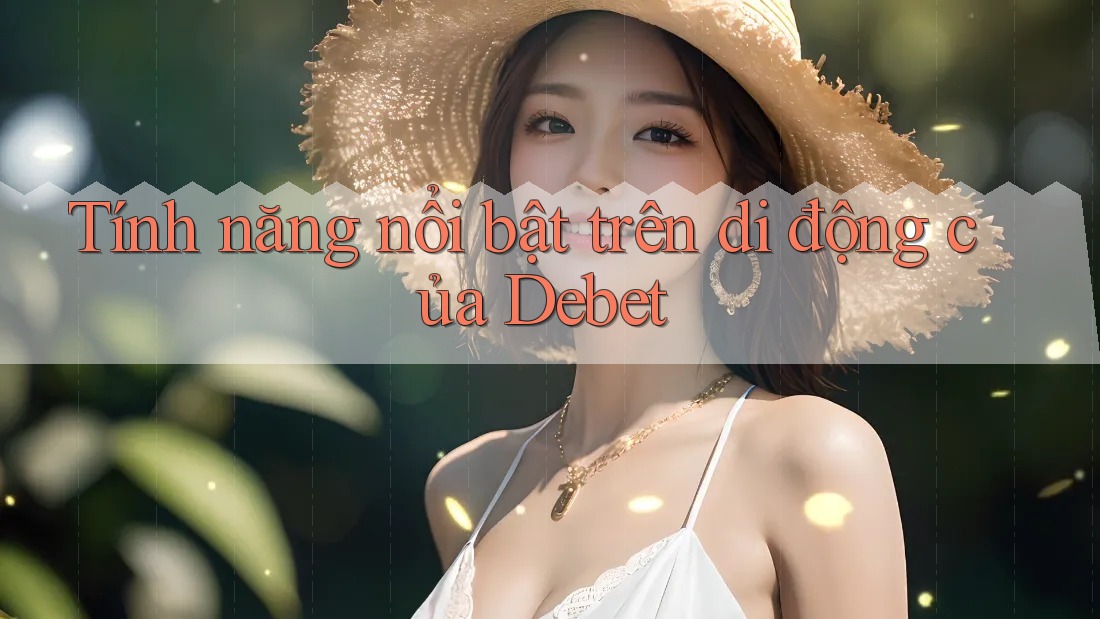 Tính năng nổi bật trên di động của Debet Tính năng nổi bật trên di động của Debet