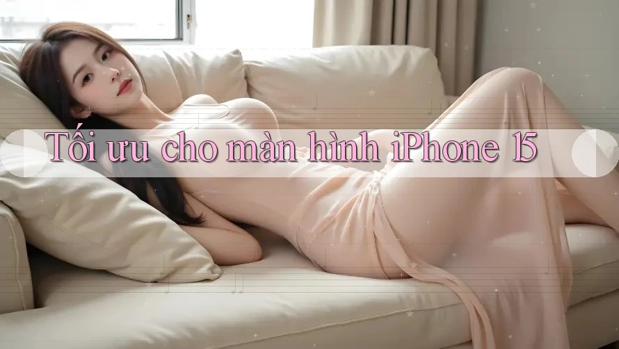 Tối ưu cho màn hình iPhone 15 Tối ưu cho màn hình iPhone 15