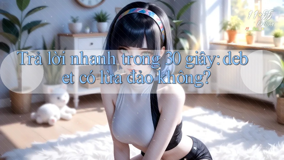 Trả lời nhanh trong 30 giây: debet có lừa đảo không? Trả lời nhanh trong 30 giây: debet có lừa đảo không?