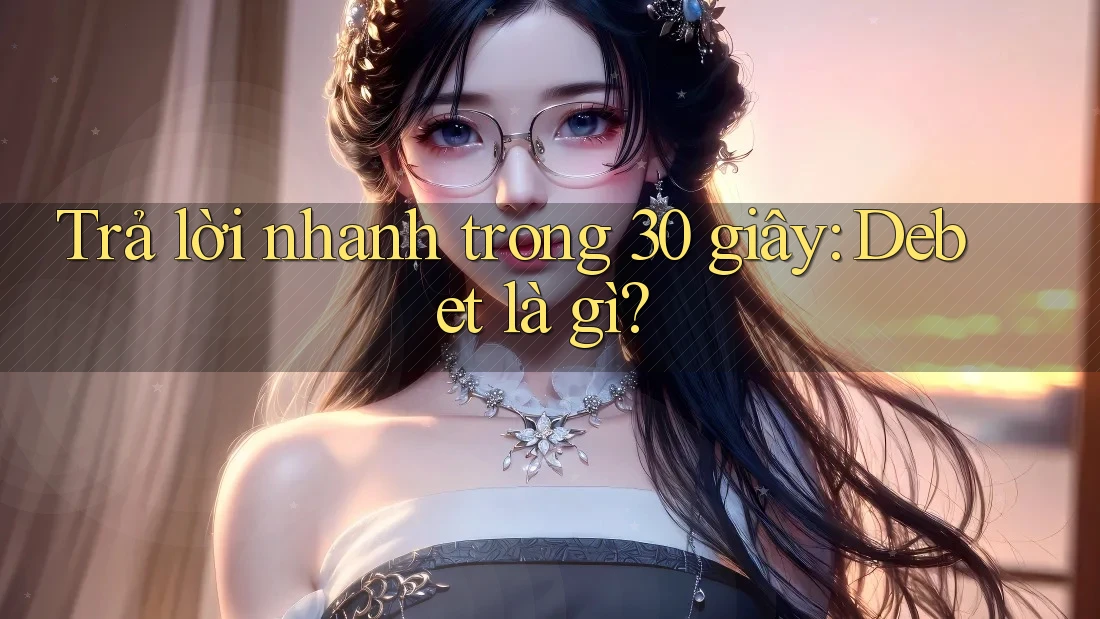 Trả lời nhanh trong 30 giây – Debet là gì? Trả lời nhanh trong 30 giây – Debet là gì?