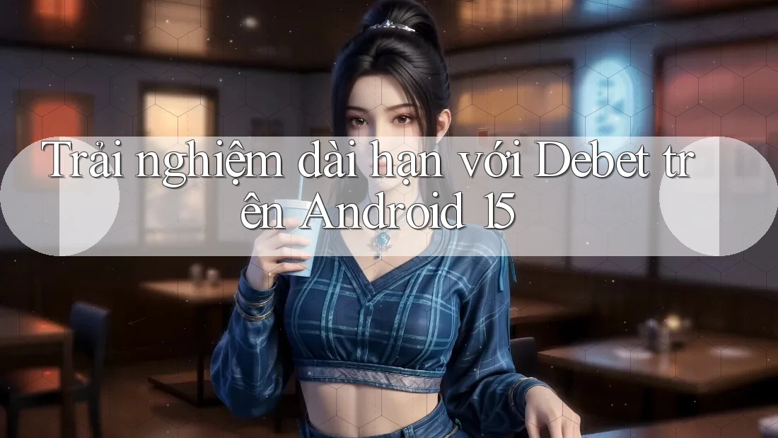 Trải nghiệm dài hạn với Debet trên Android 15 Trải nghiệm dài hạn với Debet trên Android 15