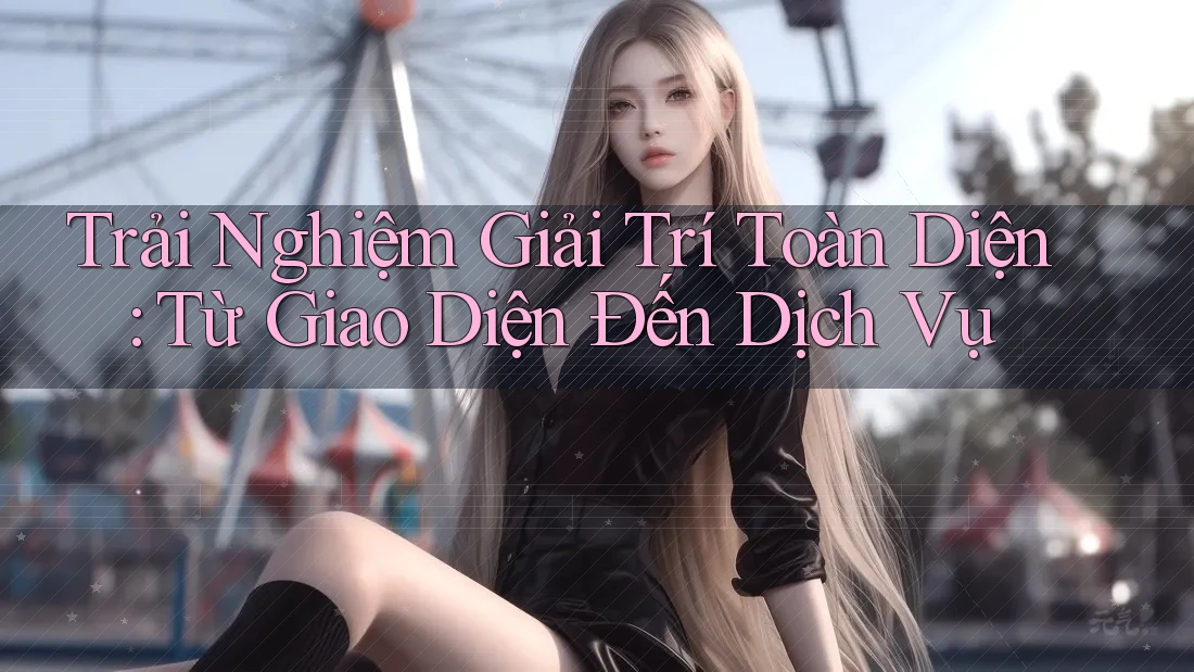 Trải Nghiệm Giải Trí Toàn Diện: Từ Giao Diện Đến Dịch Vụ Trải Nghiệm Giải Trí Toàn Diện: Từ Giao Diện Đến Dịch Vụ