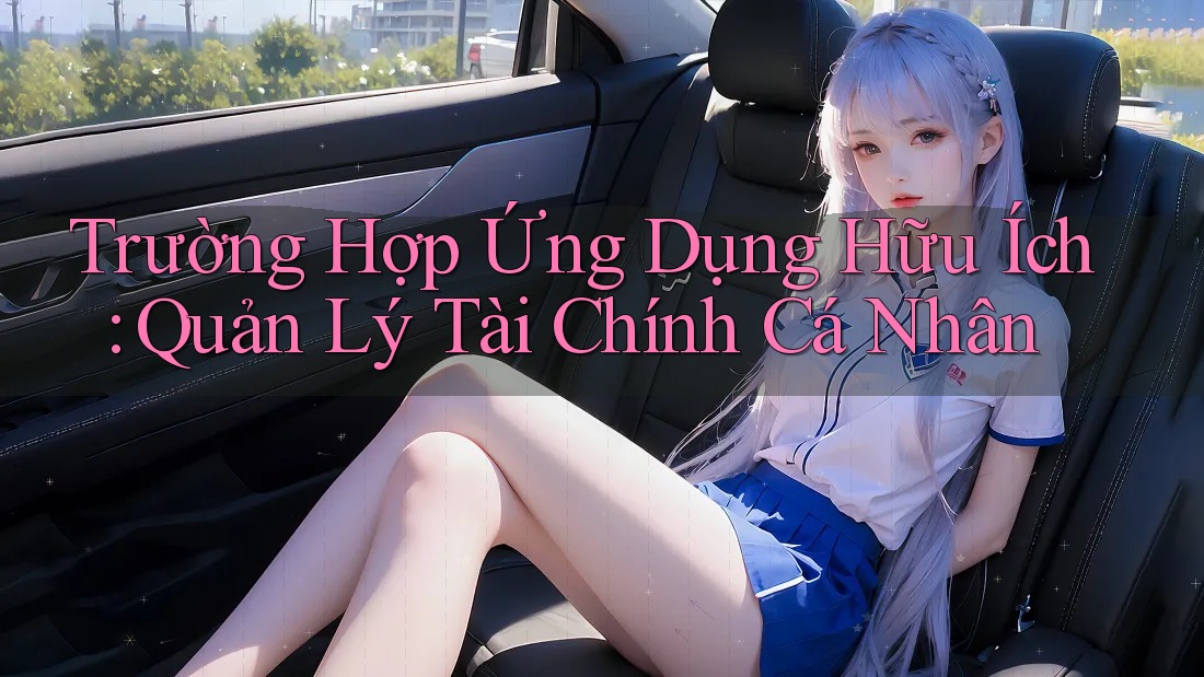 Trường Hợp Ứng Dụng Hữu Ích: Quản Lý Tài Chính Cá Nhân Trường Hợp Ứng Dụng Hữu Ích: Quản Lý Tài Chính Cá Nhân