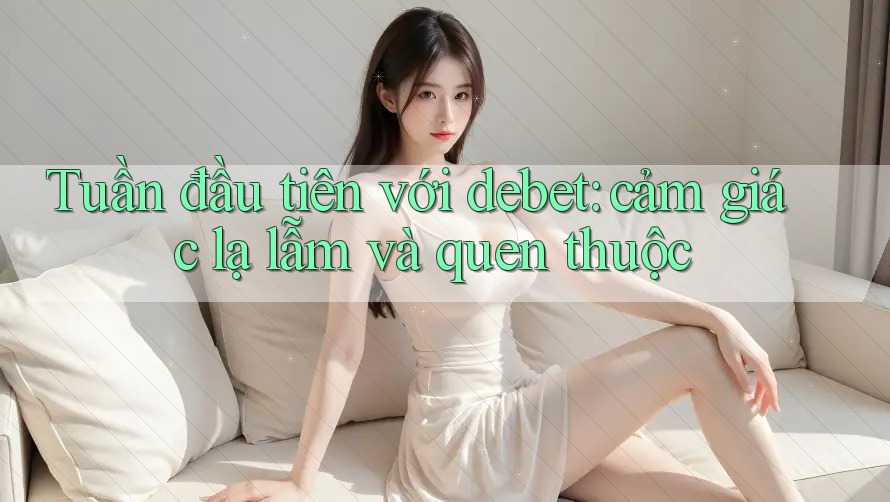Tuần đầu tiên với debet: cảm giác lạ lẫm và quen thuộc Tuần đầu tiên với debet: cảm giác lạ lẫm và quen thuộc